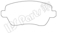 Комплект тормозных колодок IPS Parts IBD-1175