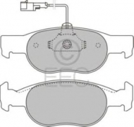 Комплект тормозных колодок EEC BRP0895