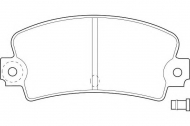 Комплект тормозных колодок WAGNER WBP20336A
