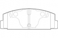 Комплект тормозных колодок WAGNER WBP20328A