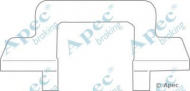 Комплектующие APEC braking KIT1109