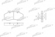 Комплект тормозных колодок PATRON PBP501