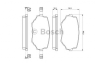 Комплект тормозных колодок BOSCH 0 986 424 669