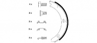 Комлект тормозных накладок HELLA PAGID 8DA 355 050-341