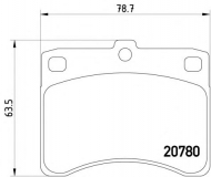 Комплект тормозных колодок HELLA PAGID 8DB 355 005-671