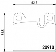 Комплект тормозных колодок HELLA PAGID 8DB 355 008-111