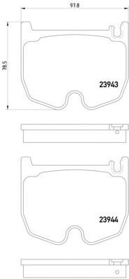 Комплект тормозных колодок HELLA PAGID 8DB 355 010-381