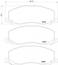 Комплект тормозных колодок HELLA PAGID 8DB 355 013-061