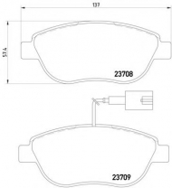 Комплект тормозных колодок HELLA PAGID 8DB 355 018-831