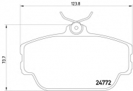 Комплект тормозных колодок HELLA PAGID 8DB 355 014-521