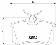 Комплект тормозных колодок COBREQ N-884