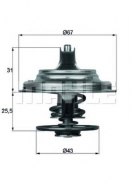 Термостат BEHR THERMOT-TRONIK TX 23 79D
