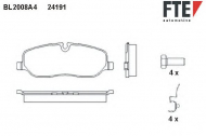 Комплект тормозных колодок FTE BL2008A4