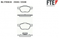 Комплект тормозных колодок FTE BL1783A3
