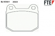 Комплект тормозных колодок FTE BL1835A1