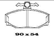 Комплект тормозных колодок FTE BL1311A1