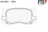 Комплект тормозных колодок FTE BL1702A1