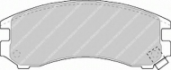 Комплект тормозных колодок FERODO FDB780
