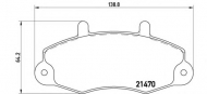 Комплект тормозных колодок BREMBO P 24 049