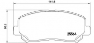 Комплект тормозных колодок BREMBO P 49 045