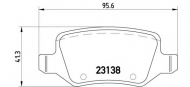 Комплект тормозных колодок BREMBO P 50 058