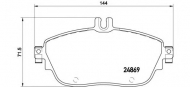 Комплект тормозных колодок BREMBO P 50 093