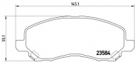 Комплект тормозных колодок BREMBO P 54 030