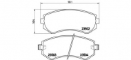 Комплект тормозных колодок BREMBO P 56 039