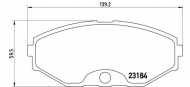 Комплект тормозных колодок BREMBO P 56 052