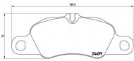 Комплект тормозных колодок BREMBO P 65 019