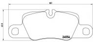 Комплект тормозных колодок BREMBO P 65 020
