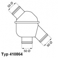 Термостат WAHLER 410864.83D0
