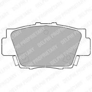 Комплект тормозных колодок DELPHI LP1102