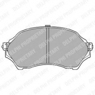 Комплект тормозных колодок DELPHI LP1440