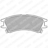Комплект тормозных колодок DELPHI LP1502