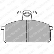 Комплект тормозных колодок DELPHI LP305