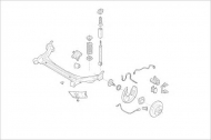 Подвеска колеса DELPHI VW-16063-R