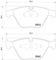 Комплект тормозных колодок HELLA 8DB 355 009-271
