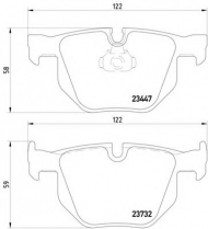 Комплект тормозных колодок HELLA 8DB 355 013-941