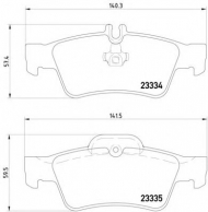 Комплект тормозных колодок HELLA 8DB 355 018-751