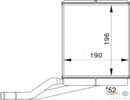 Теплообменник BEHR HELLA SERVICE 8FH 351 333-011