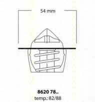 Термостат TRISCAN 8620 7888
