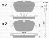 Комплект тормозных колодок METELLI 22-0854-0K