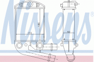 Теплообменник NISSENS 96673
