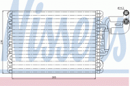 Испаритель NISSENS 92059
