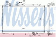 Теплообменник NISSENS 62405A