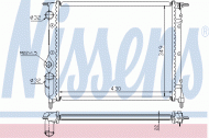 Теплообменник NISSENS 63924