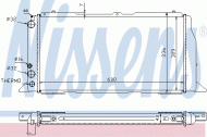 Теплообменник NISSENS 60487