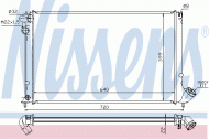 Теплообменник NISSENS 63731