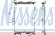 Теплообменник NISSENS 62870A